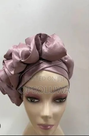 Pre-Styled Turban Cap