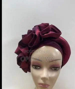Pre-Styled Turban Cap