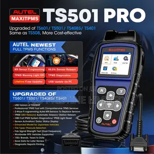 Autel Maxitpms Ts501 Pro Car TPMS Programming Relearn Tool