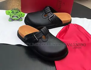 Valentino Leather Clogs