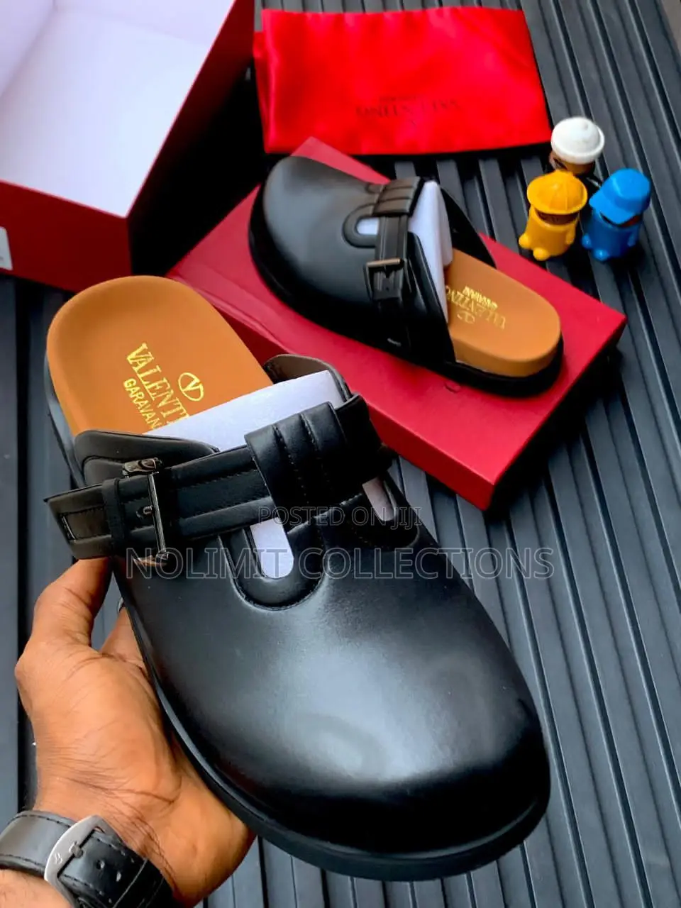 Valentino Leather Clogs