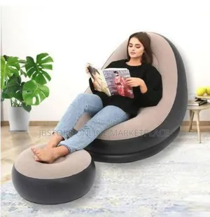 Inflatable Leisure Relaxing Sofia Chair+Foot Rest+Electric Pumping