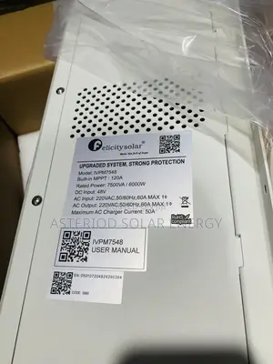 Original 7.5kva 48v Felicity Hybrid Inverter (Ivpm)