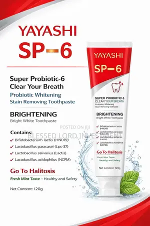 Yayashi Sp-6 Toothpaste *72 (Carton Price)
