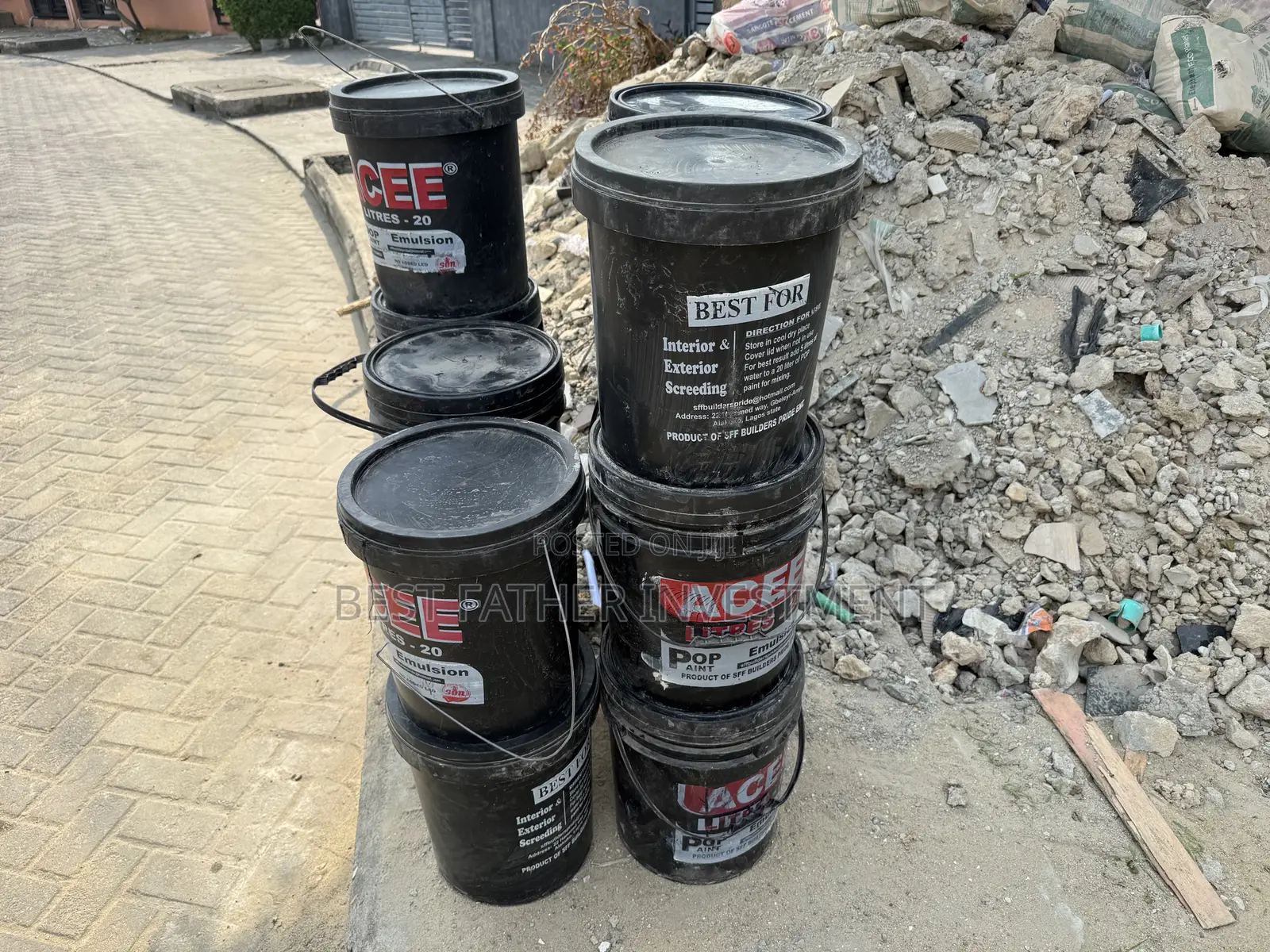 20l Acee Durable Pop Emulsion Paint