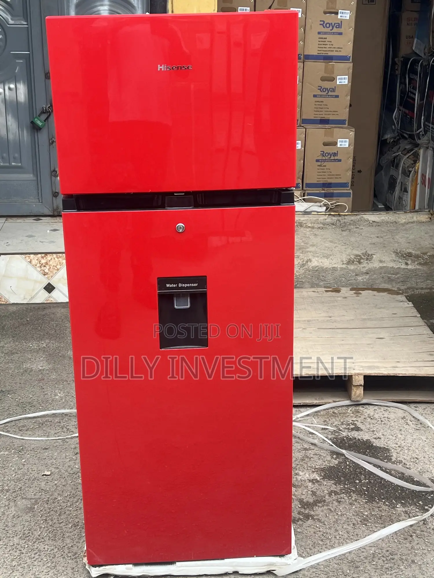 Hisense Double Door Refrigerator