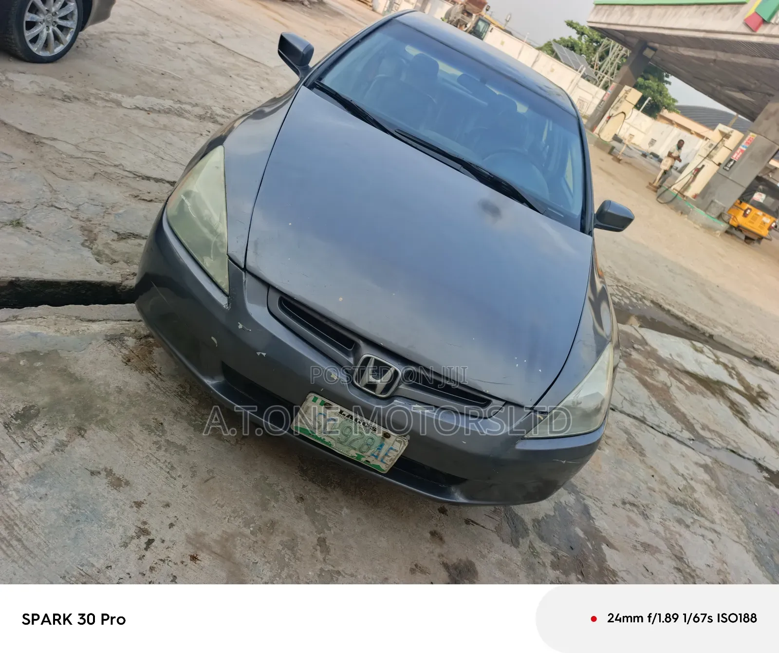 Honda Accord 2.4 Automatic 2003 Gray