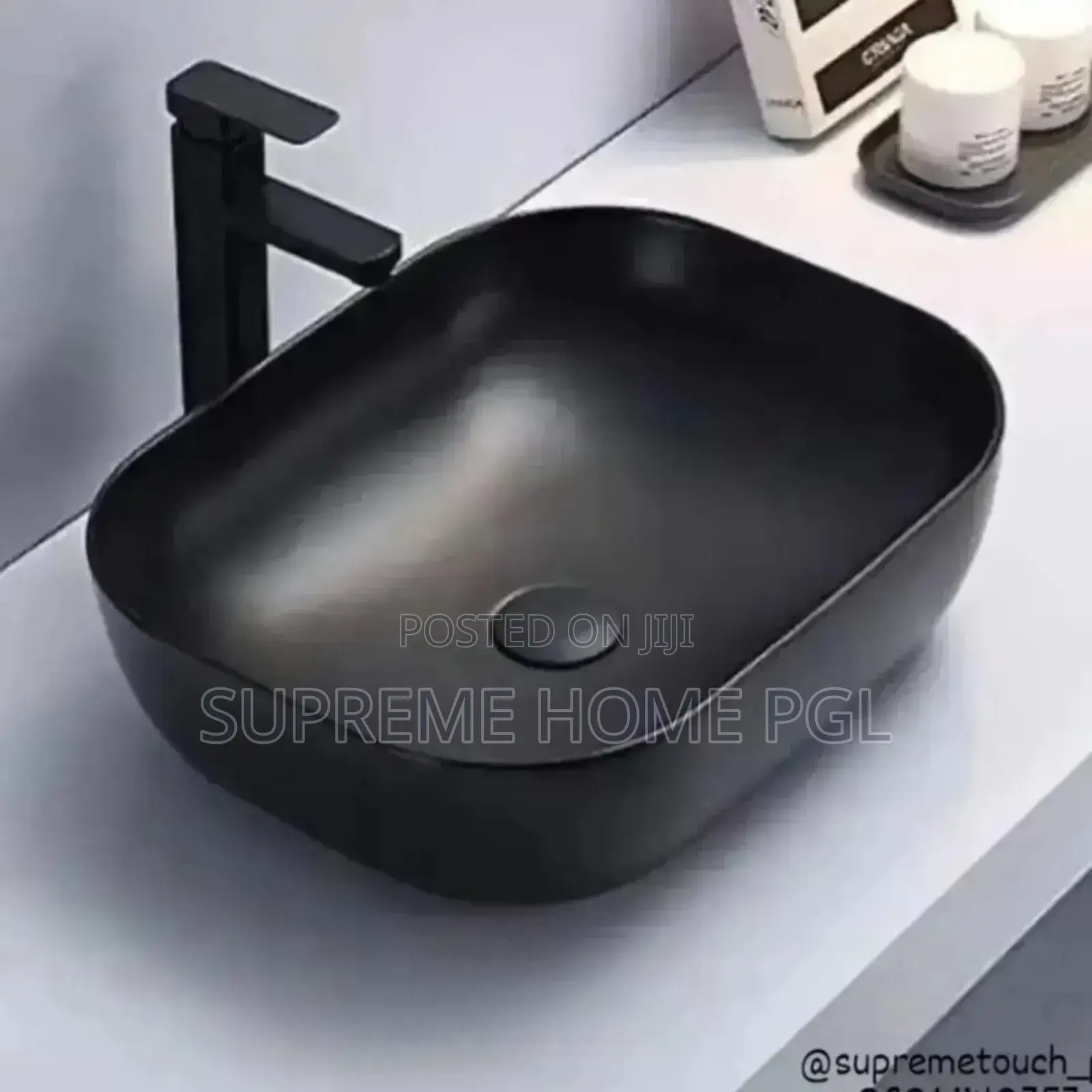 High Quality Matte Black Counter Top