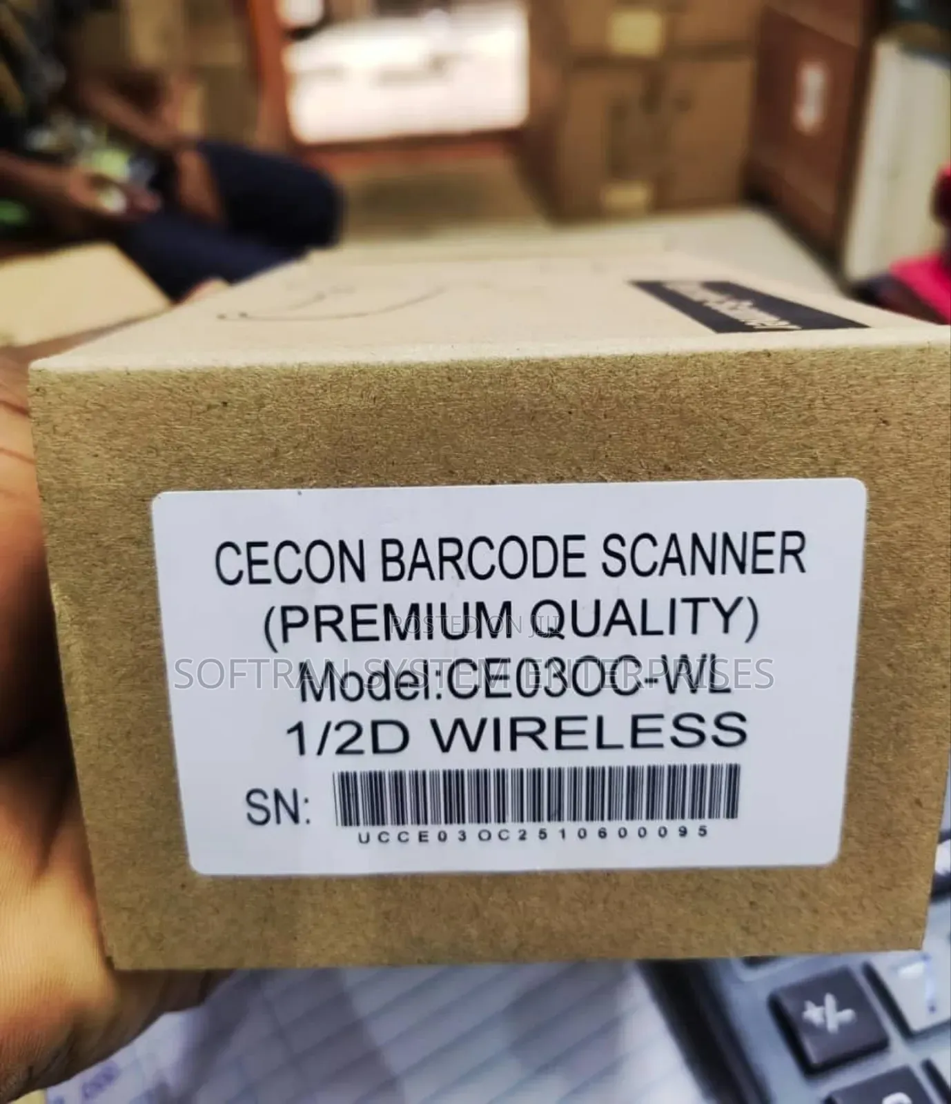 Cecon Wireless Barcode Scanner-Ce03oc-Wl
