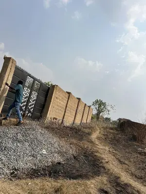 A Standard Plot of Land Well Fence and Gated
