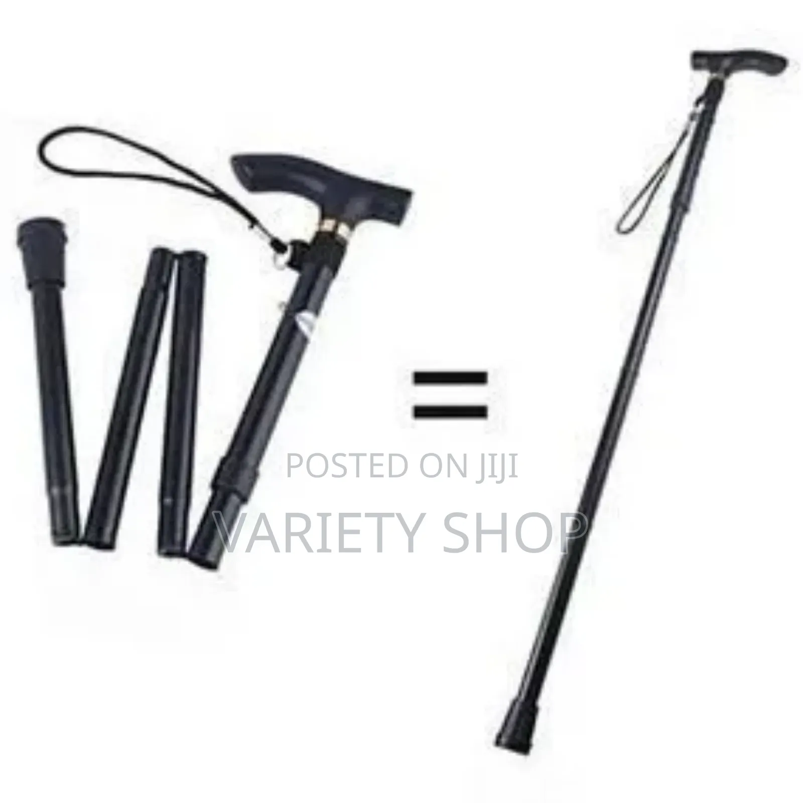 Aluminum Steel Quality Foldable Walking Stick