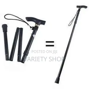 Aluminum Steel Quality Foldable Walking Stick