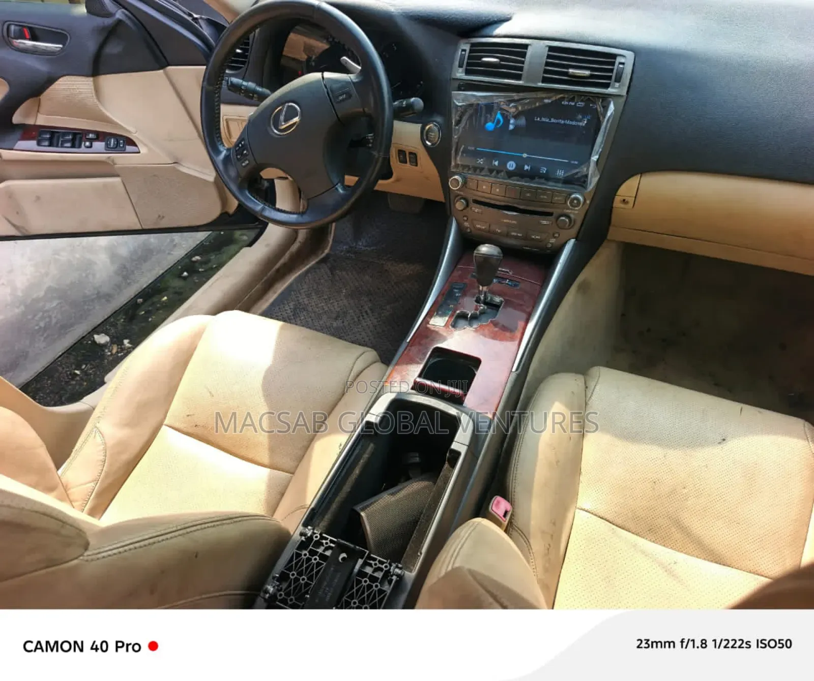 Lexus IS 250 SE AWD 2007 Black
