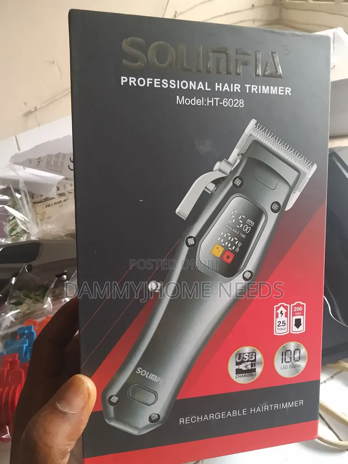 Cordless Rechargeable Hair Clipper