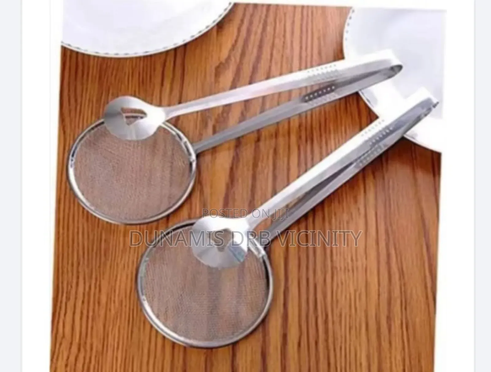 Stainless Frying and Strainer Spoon