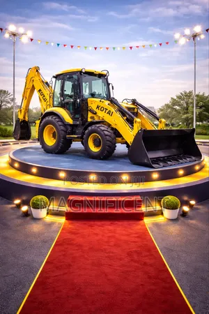Kotai Kd70 Backhoe Loader Powerful Heavy-Duty Construction Machine