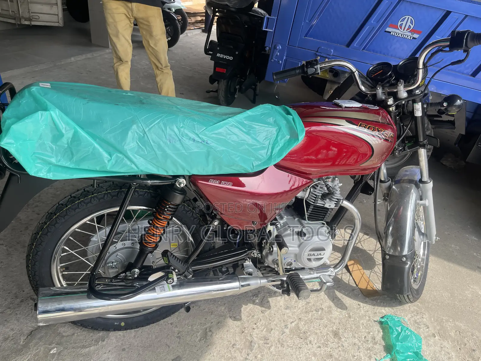 New Royal Boxer Patrol Motorcycle