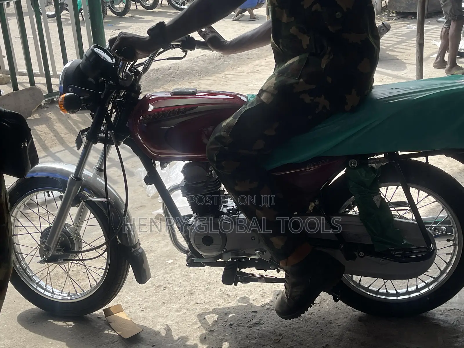 New Royal Boxer Patrol Motorcycle