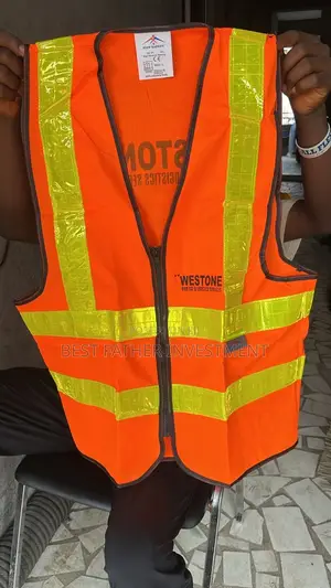 Durable Reflective Jacket With Zip And Logo Branding