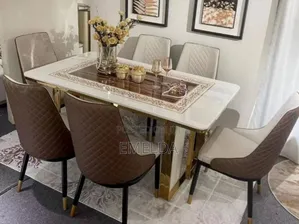 6 Seater Marble Dinning for Sale