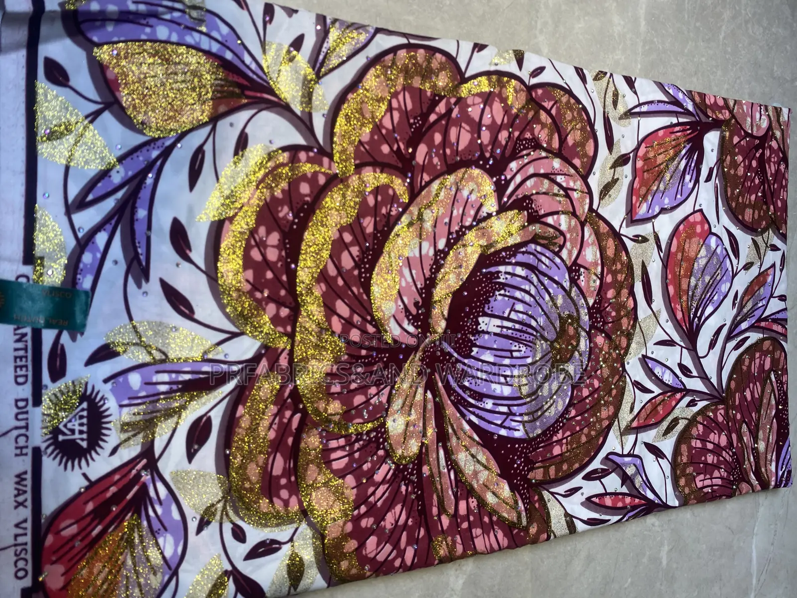 Stoned Ankara Fabrics