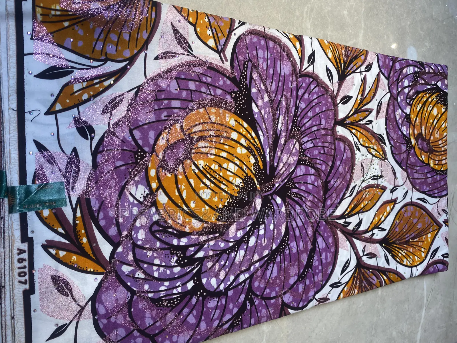 Stoned Ankara Fabrics