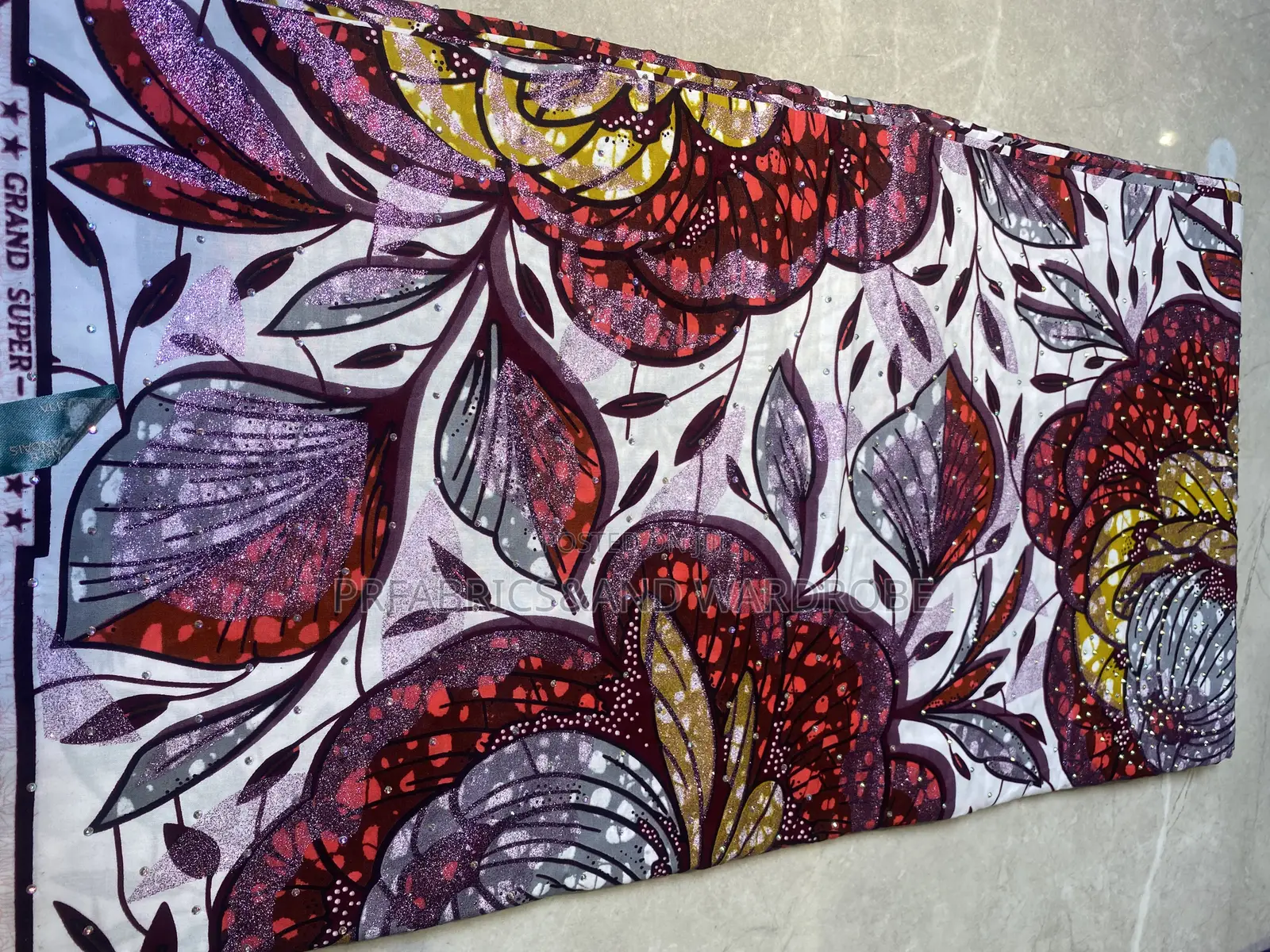 Stoned Ankara Fabrics
