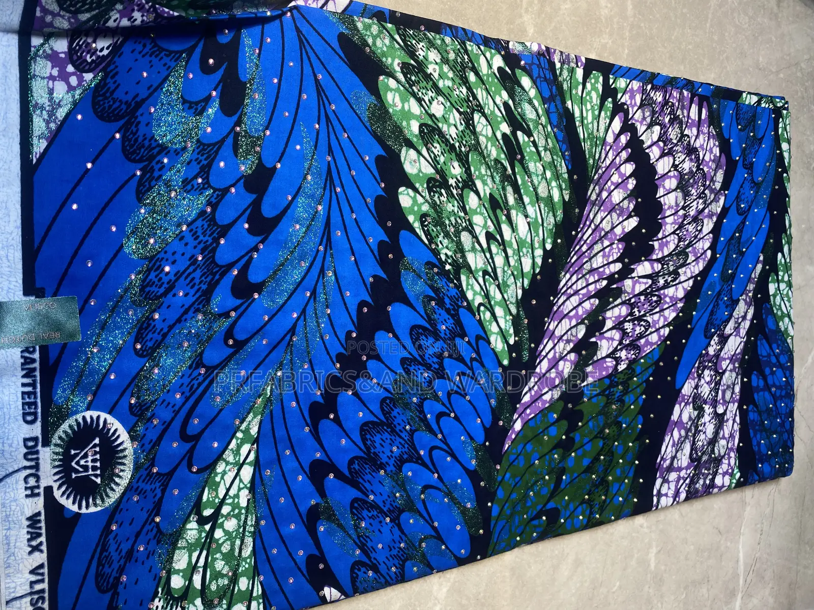 Stoned Ankara Fabrics