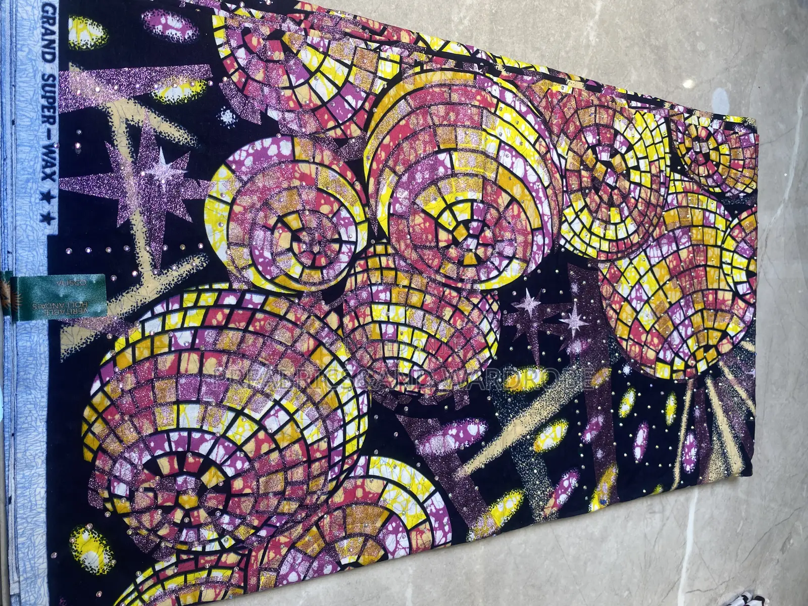 Stoned Ankara Fabrics