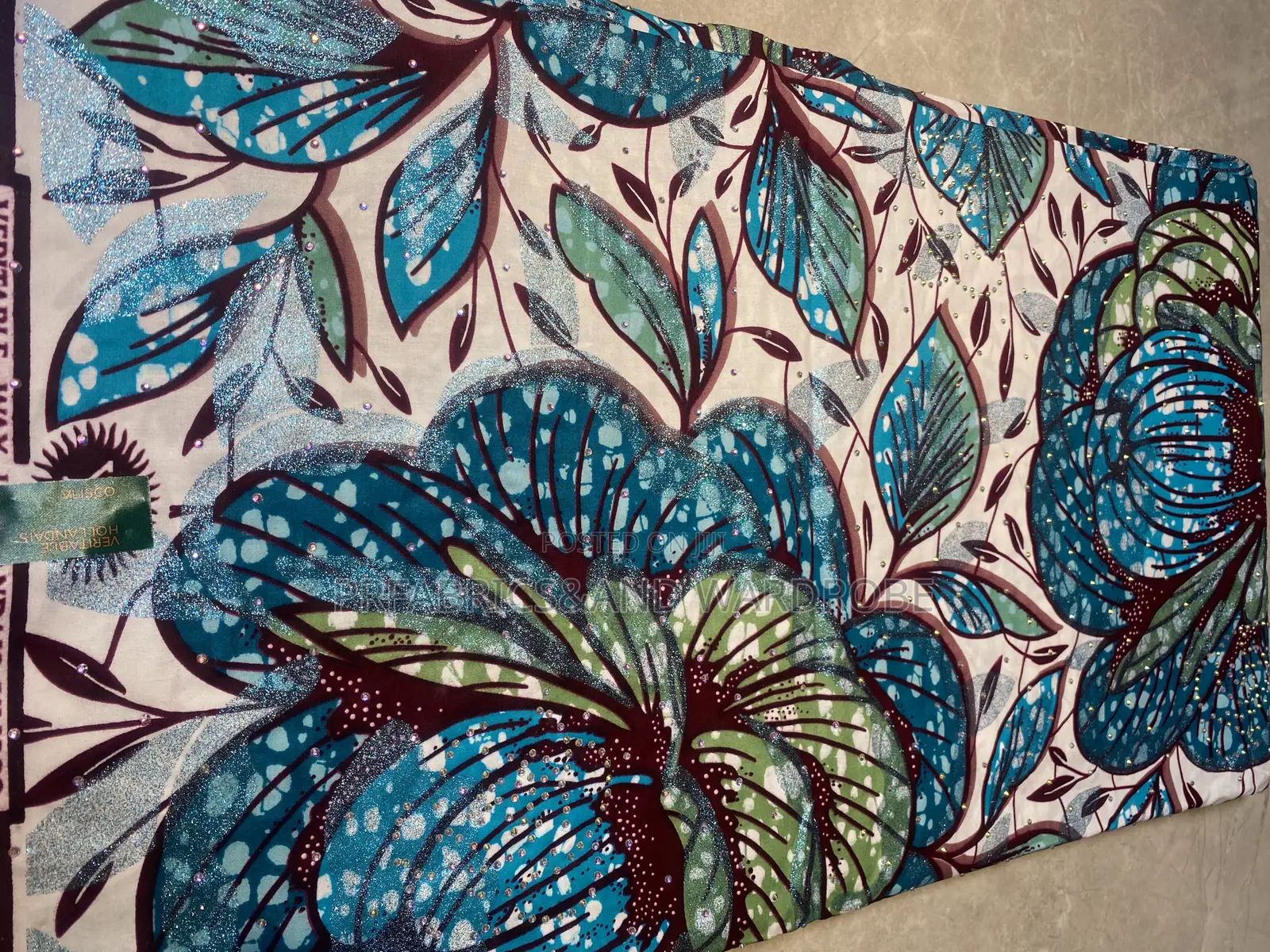 Stoned Ankara Fabrics