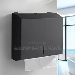 Black Servette Paper Dispenser