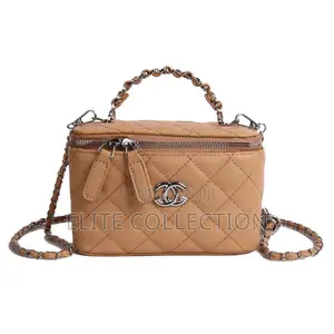 Luxe Chanel Bag Black, White , Pink Comes With a Longer Strap