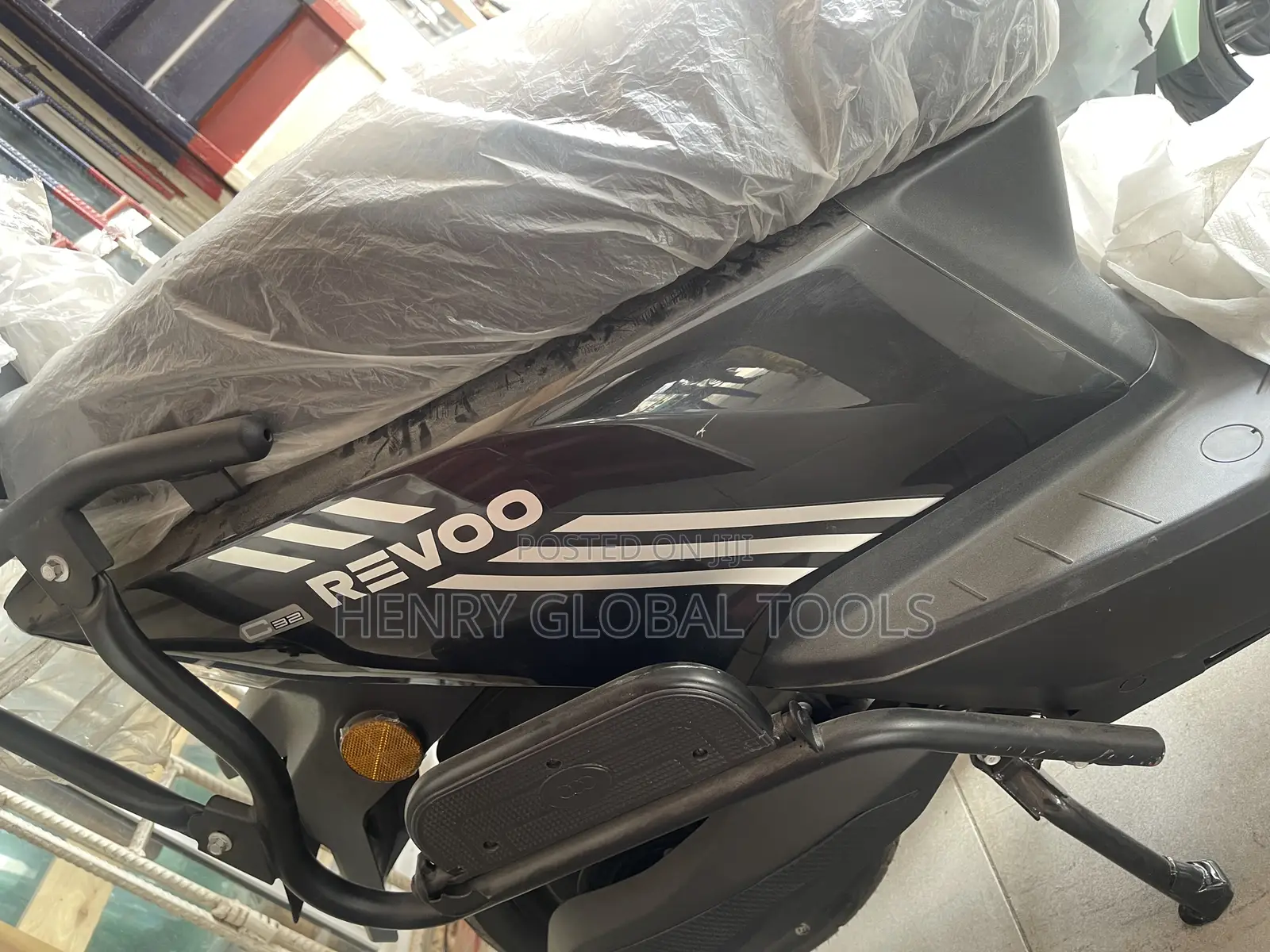 New Royal Revoo Electric Powered Motorcycle
