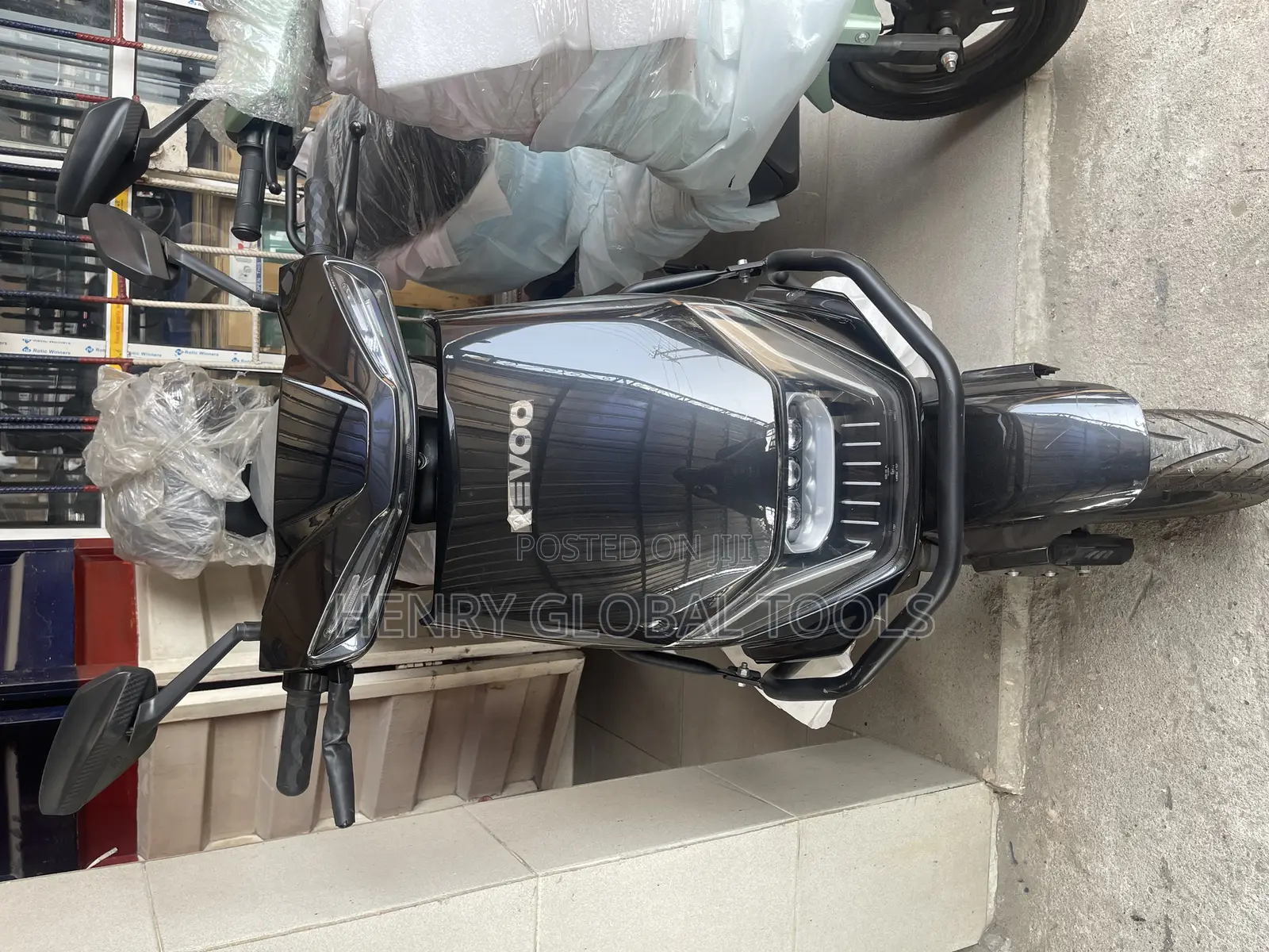 New Royal Revoo Electric Powered Motorcycle