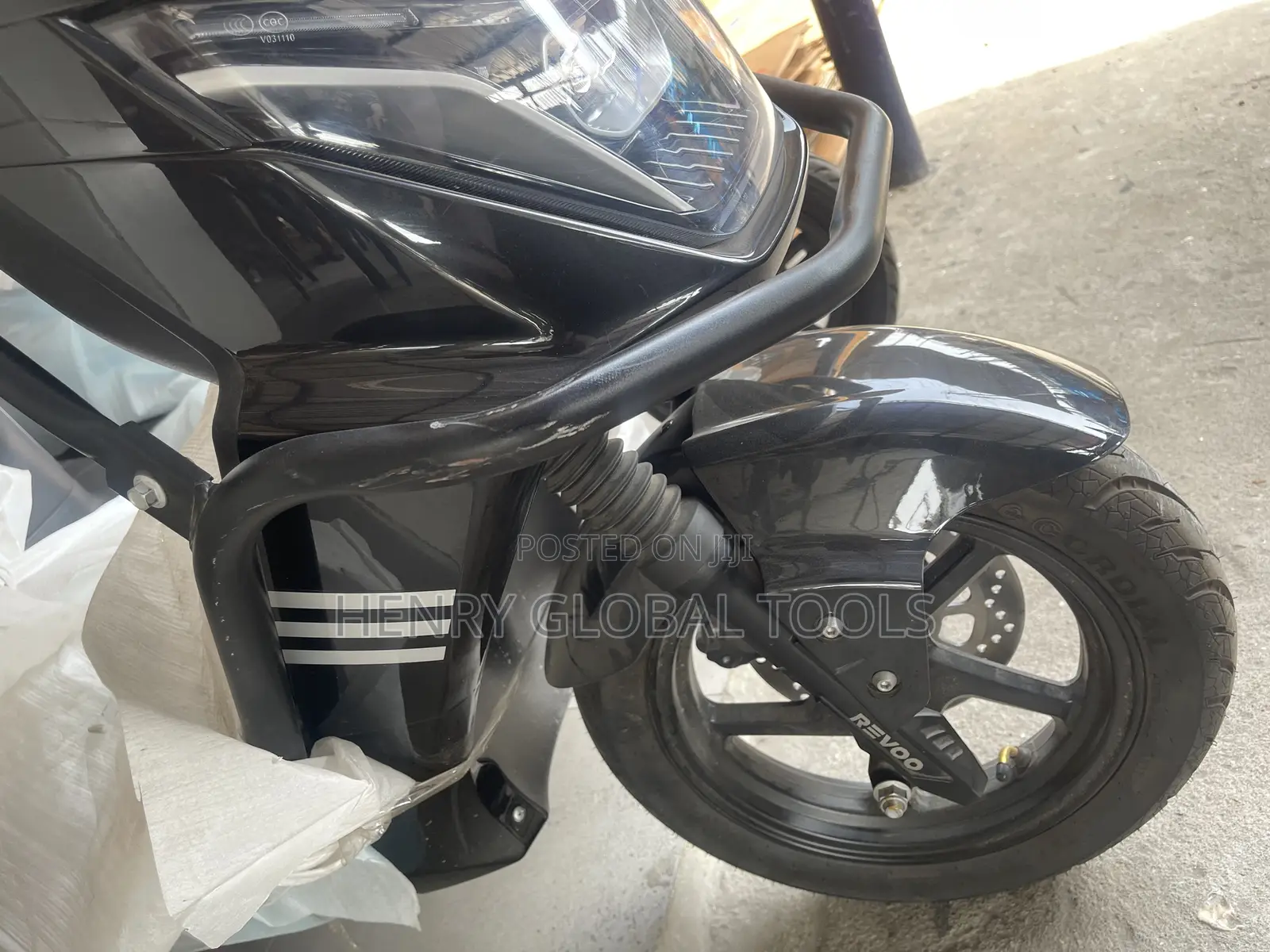 New Royal Revoo Electric Powered Motorcycle