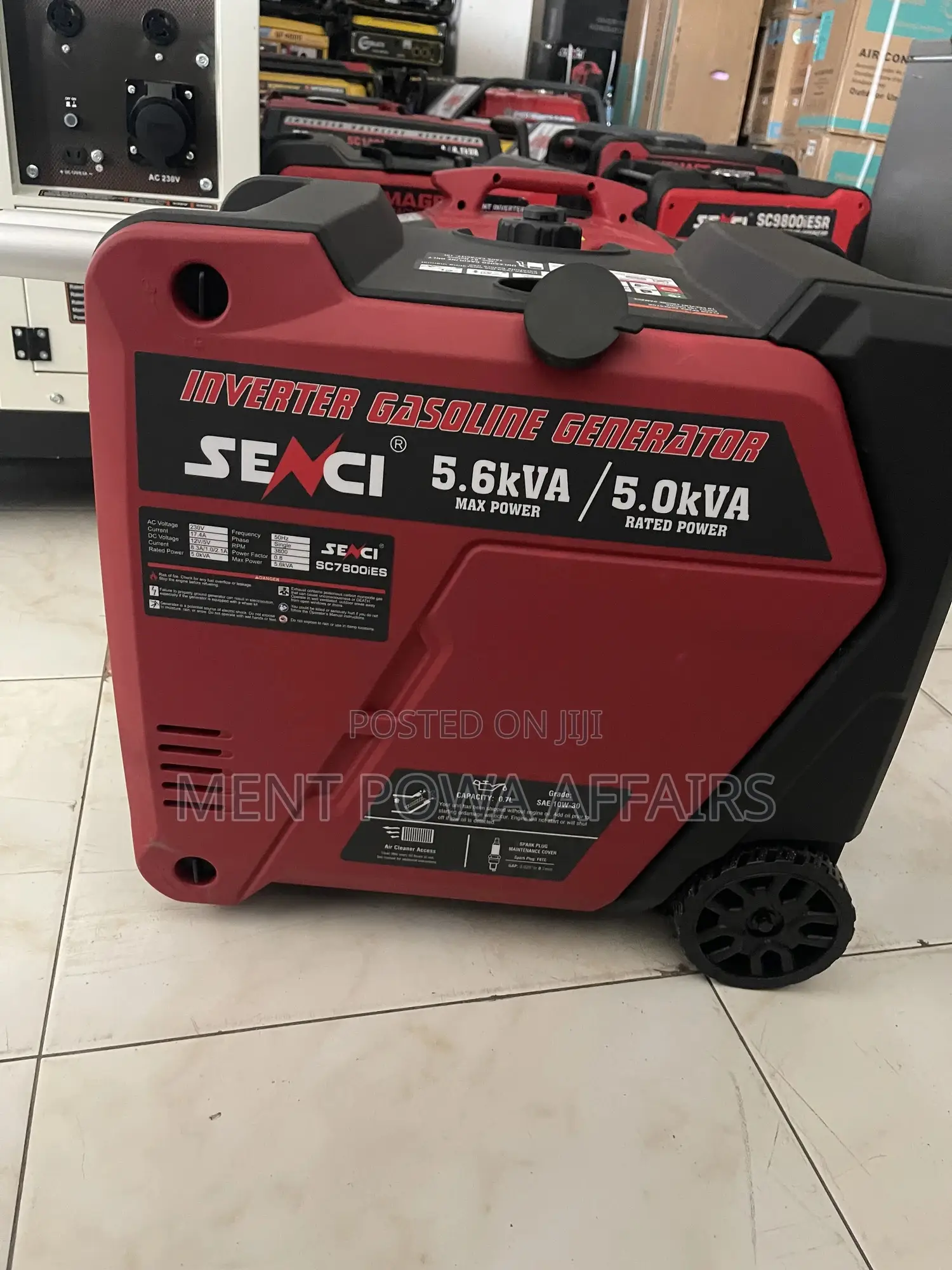 5.6kva Senci Inverter Generator