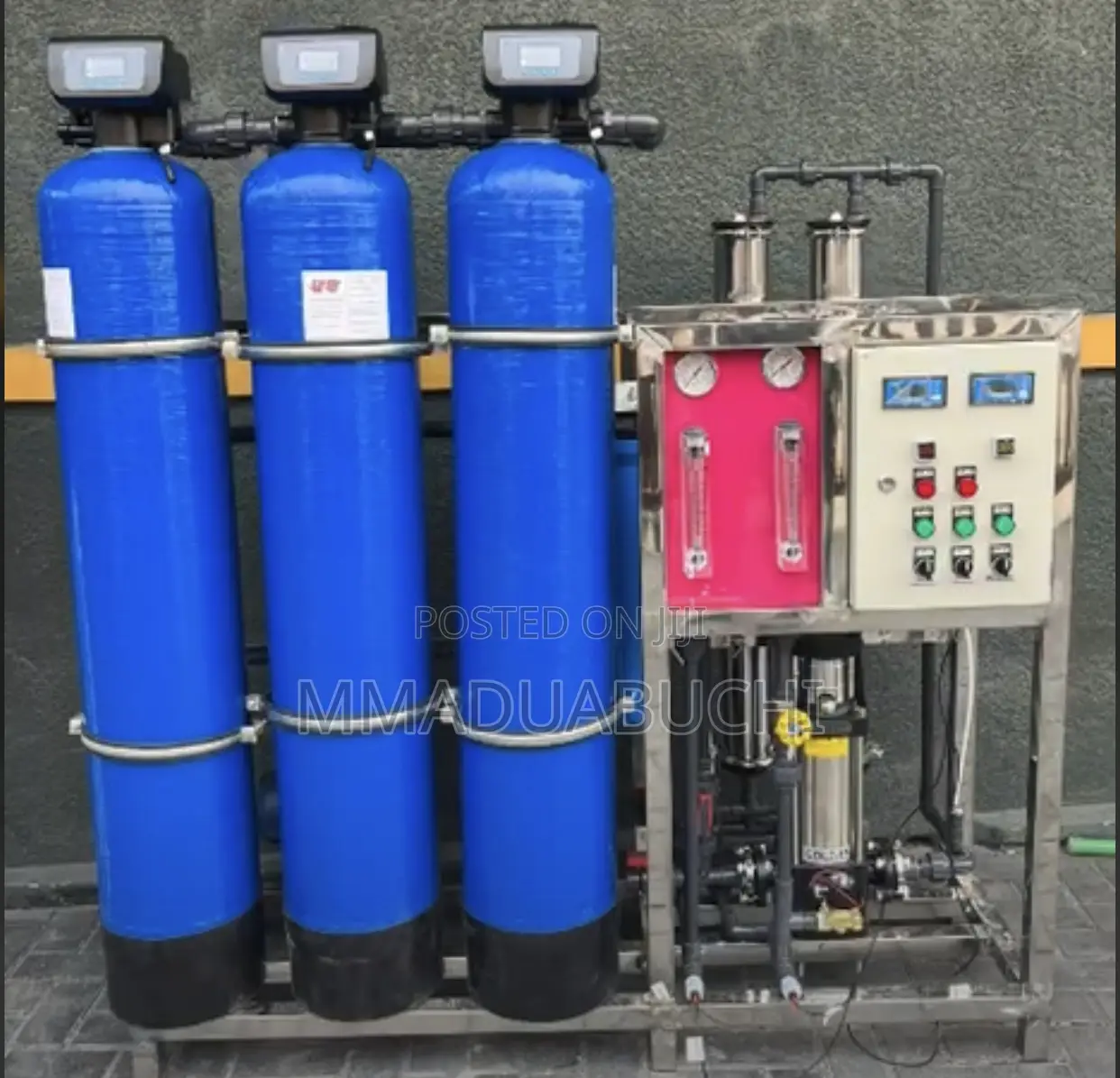 Water Treatment Installation 1000l Everything