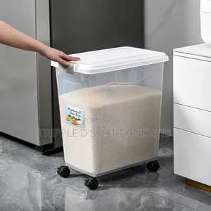 Rice Bucket With Wheel 40liters