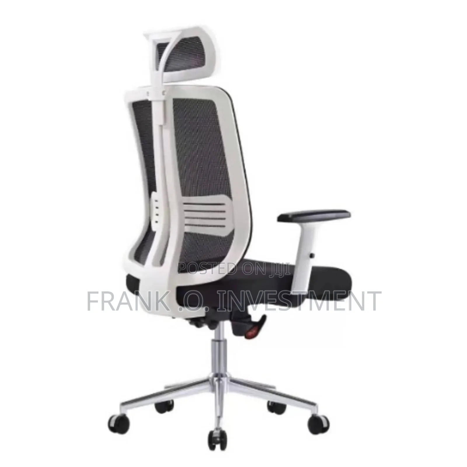 Executive Mesh Office Chair- White