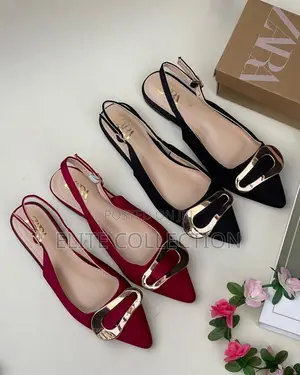 Zara Flat Shoe Pure Leather Size 37-42