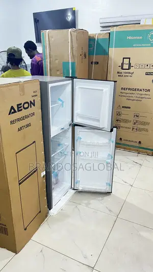Aeon 138l Compact Kitchen Double Door Fridge Art-138g