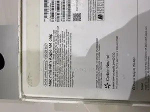 Desktop Computer Apple Mac Mini M4 24GB Apple M4 SSD 512GB