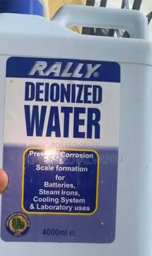 Rally Ionised Distilled Water(25 Litres)