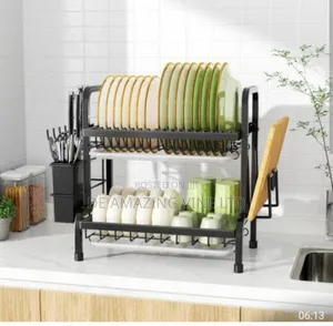 2layers Multifunctional Bowl Rack