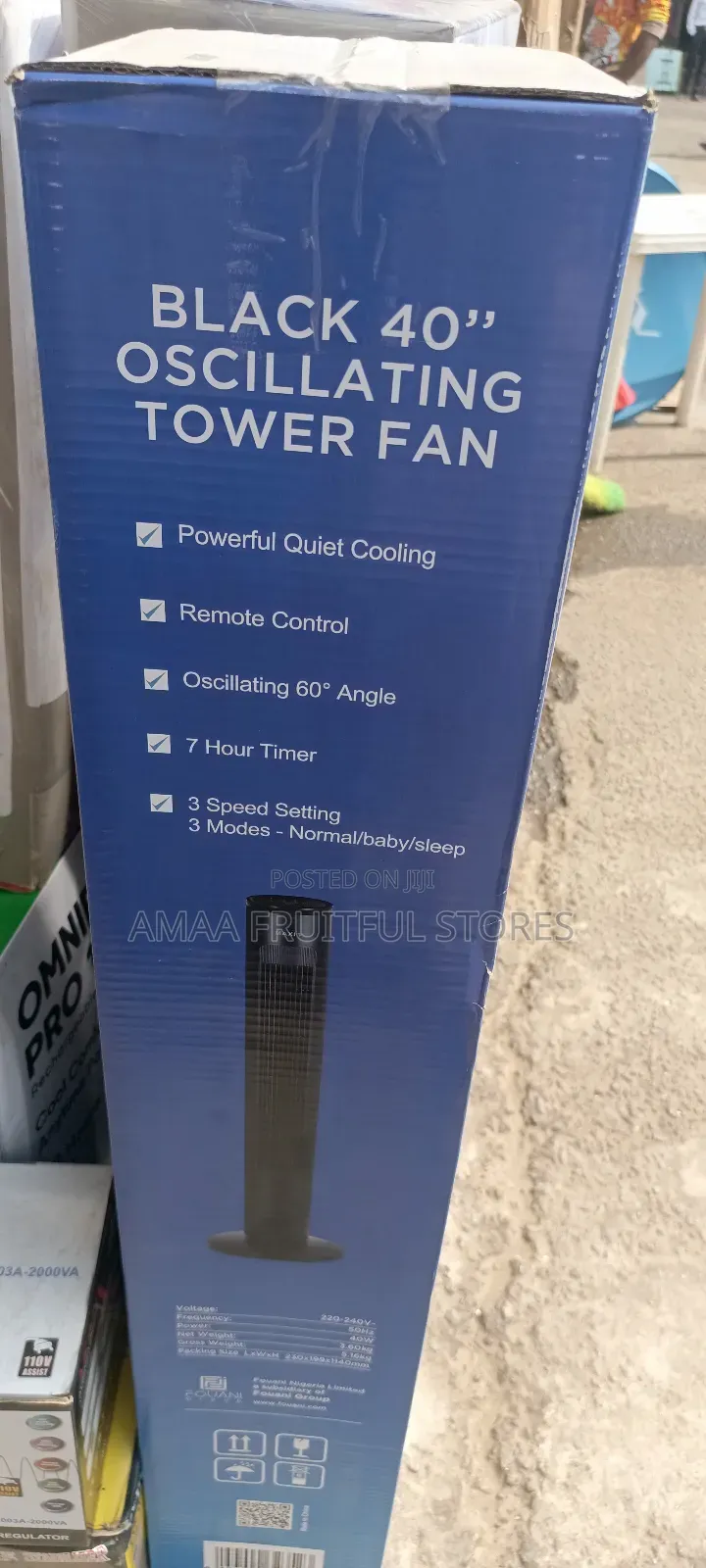 Maxi Tower Fan 40"
