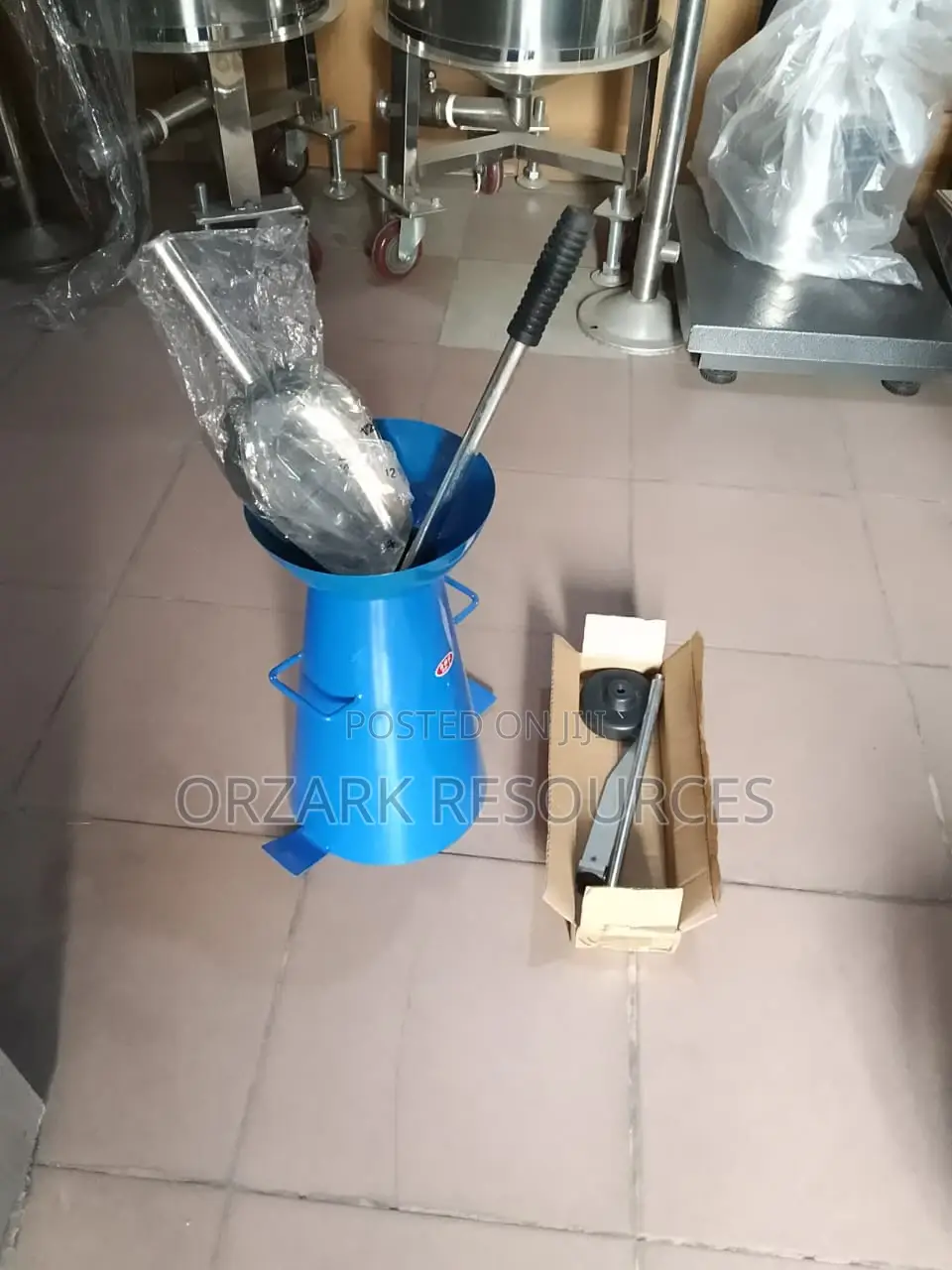 Concrete Slump Cone Apparatus Test Set