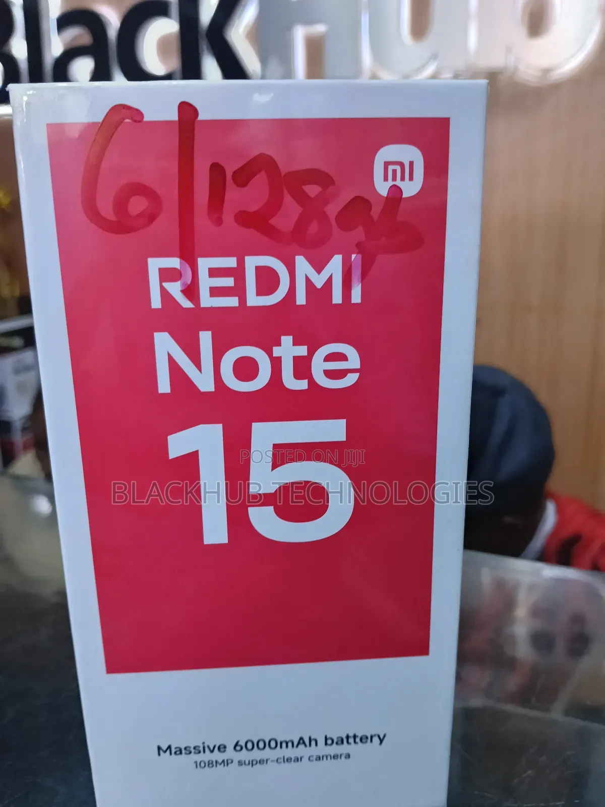 New Xiaomi Redmi Note 15 128 GB Red