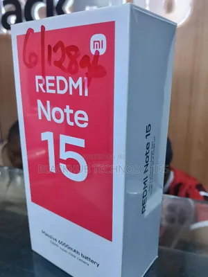 New Xiaomi Redmi Note 15 128 GB Red