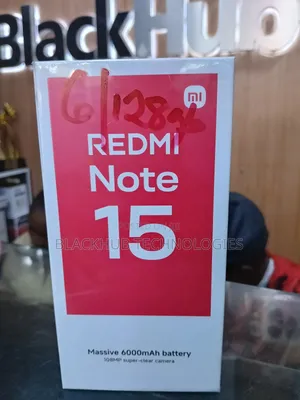 New Xiaomi Redmi Note 15 128 GB Red