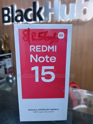 New Xiaomi Redmi Note 15 256 GB Black